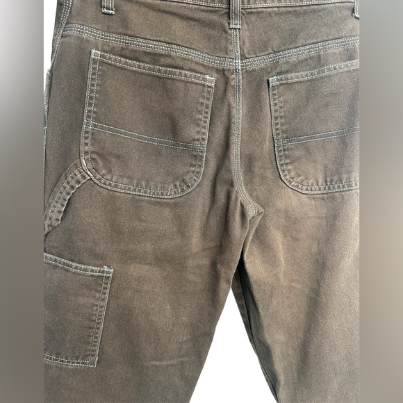 Dickies Women’s Carpenter Jeans | Brown | Size 1/25 - Picture 6 of 9